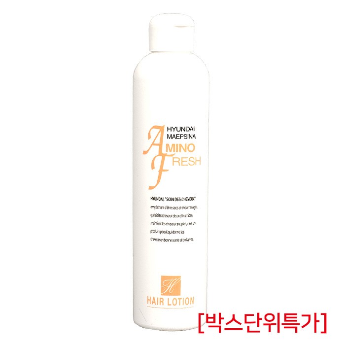 [웰코스] 맵시나 아미노 후레쉬 헤어 로션 250ml (박스단위 특가)